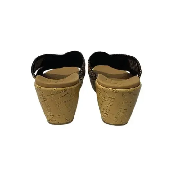 CALI SKECHERS Luxe Foam Women's 8 Beverlee Delighted Wedge Sandals Comfort Shoes - Picture 4 of 7